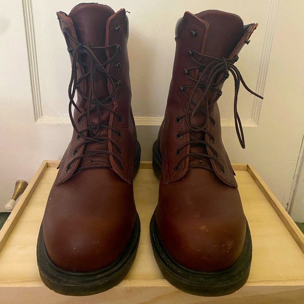 Steel toe Red Wing Work Boots